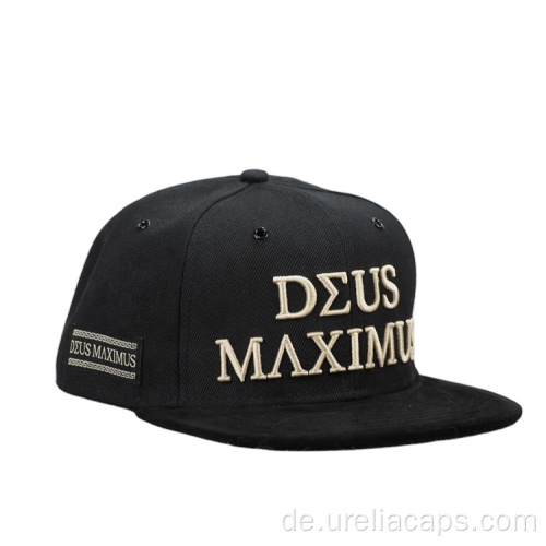 Snapback-Kappe mit 3D-Stickerei